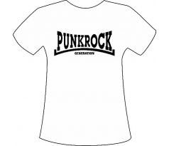 PUNKROCK  GENERATION - dámske tričko