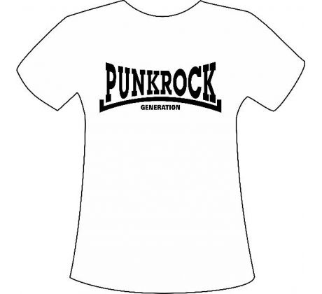 PUNKROCK  GENERATION - dámske tričko