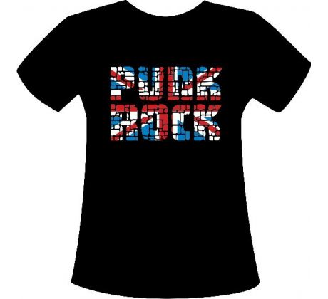 PUNK ROCK  england  - dámske tričko