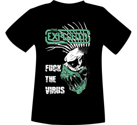 tričko THE EXPLOITED - Fuck the VIRUS