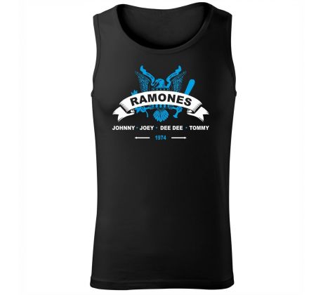 Tílko - RAMONES - logo