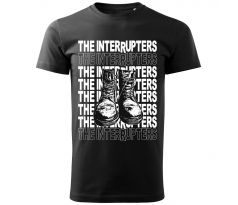 tričko THE INTERRUPTERS - čierne
