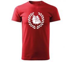 tričko Buldog - červené