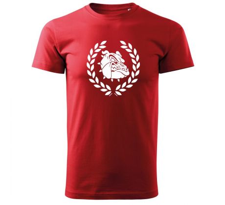 tričko Buldog - červené