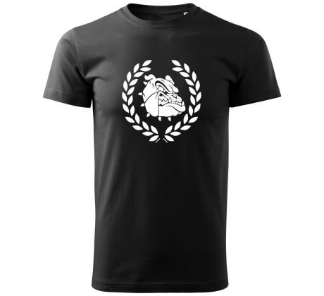 tričko BULDOG - čierne