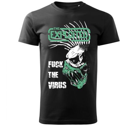 tričko THE EXPLOITED - Fuck the VIRUS