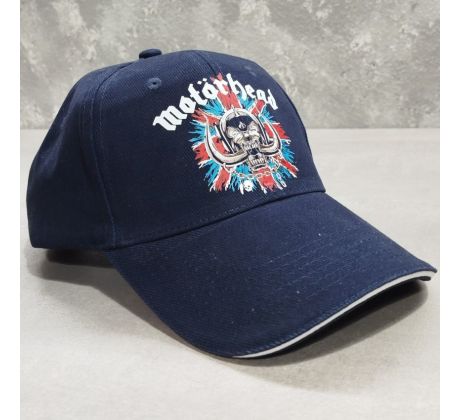 Kšiltovka - MOTORHEAD - modrá
