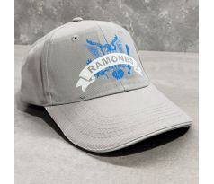 Kšiltovka - RAMONES - sivá